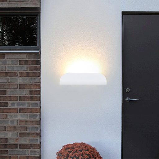 Modern Curved LED Sconce Lamp - White - Creative Living
