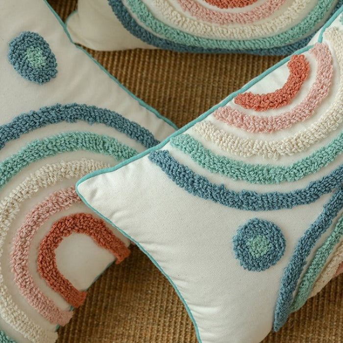 Moroccan Scatter Pillow - Cool Rainbow - Creative Living