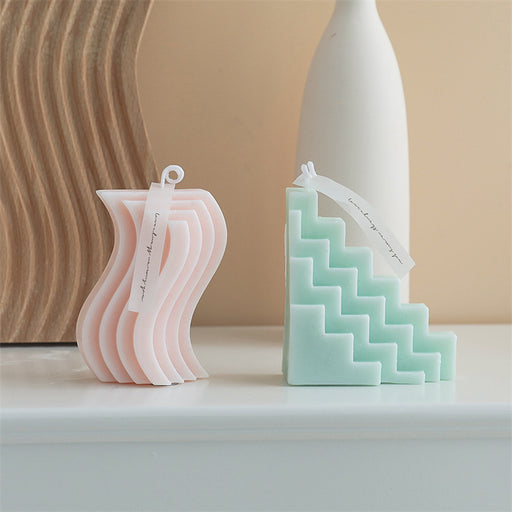 Scented Candle - Geometric L - Creative Living