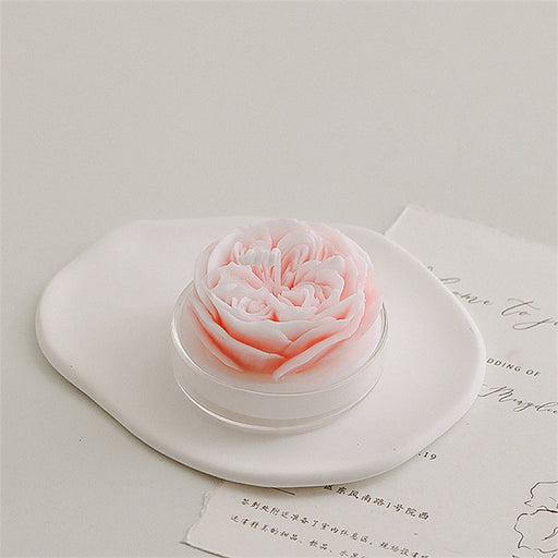 Pink Austin Rose Scented Candle - Creative Living