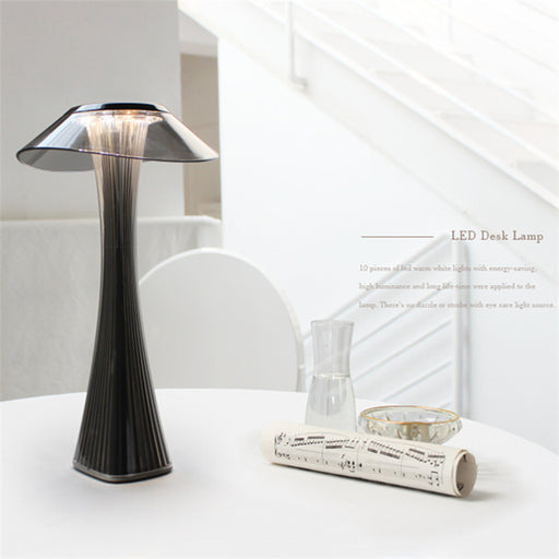 Aurora Mushroom Table Lamp - Starry Grey - Creative Living