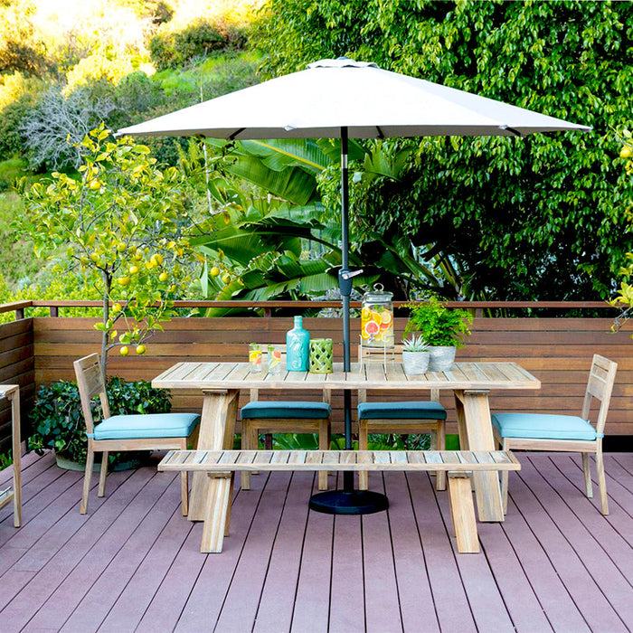 Antigua Teak Outdoor Dining Set