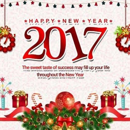 2017 Christmas & New Year Closing Date
