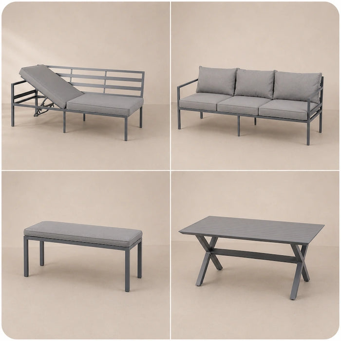 Corner Sofa Set - Showroom Demo #103