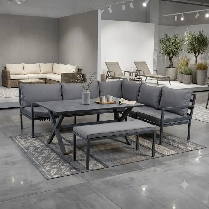 Corner Sofa Set - Showroom Demo #103
