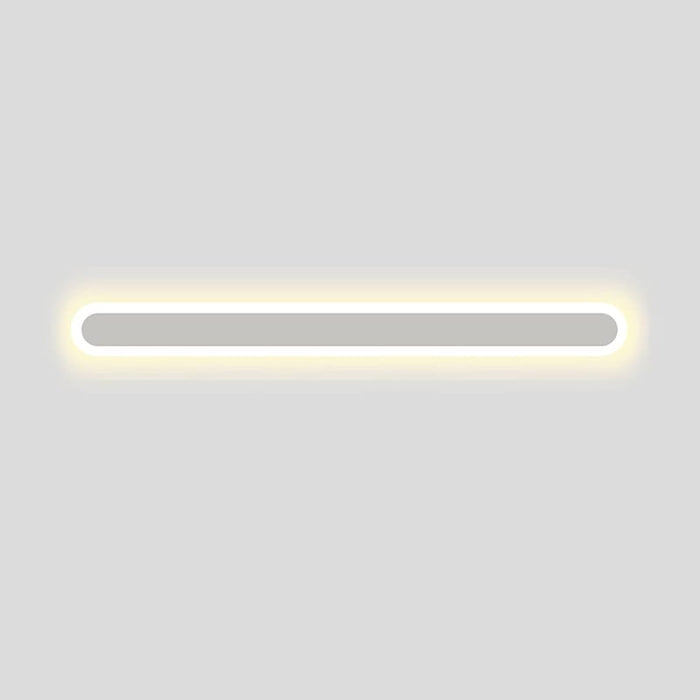 White Long Strip Wall Lamp E120cm - Creative Living