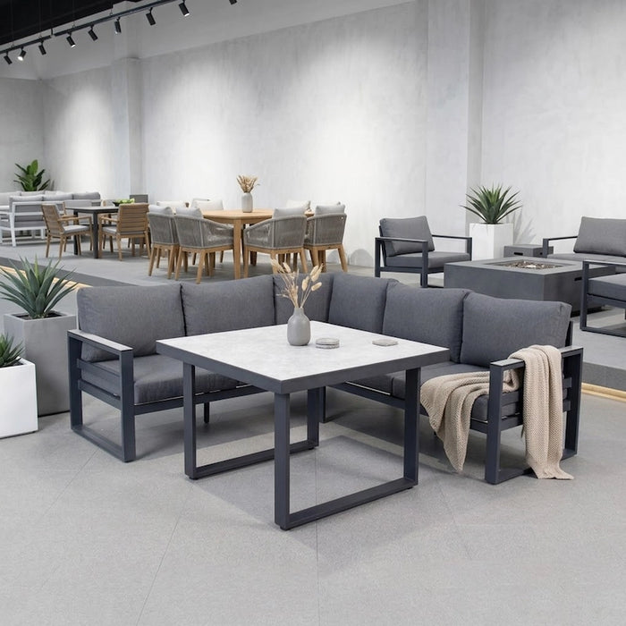 Corner Sofa Dining Set - Showroom Demo #107