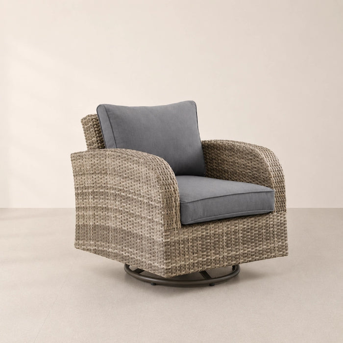 Wicker Swivel Chair - Showroom Demo #110