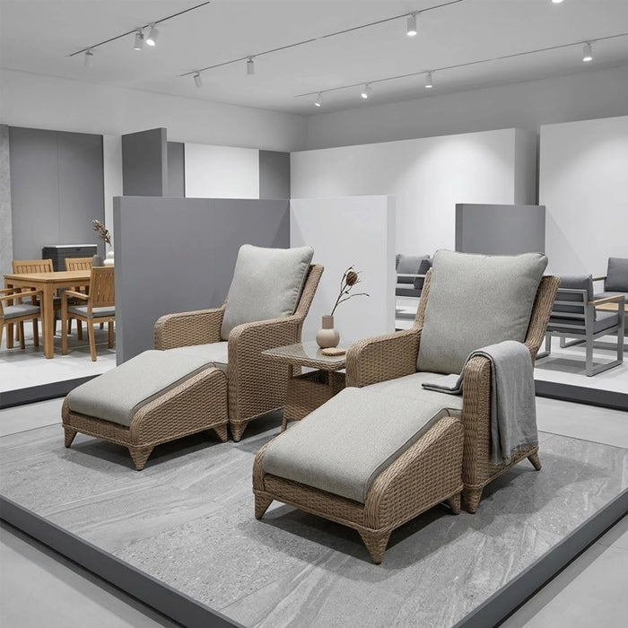 Reclining Lounge Set - Showroom Demo #112