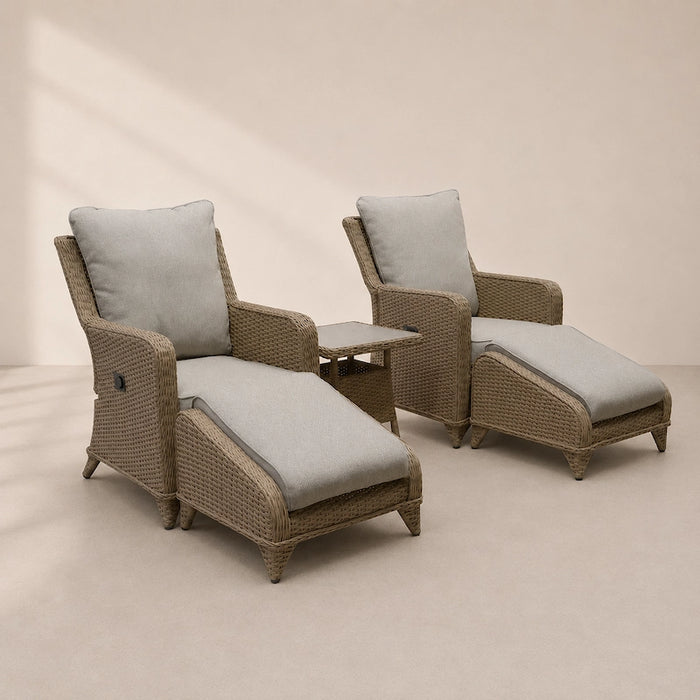 Reclining Lounge Set - Showroom Demo #112