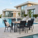 Roma 6-seater Dining Set-Creative Living