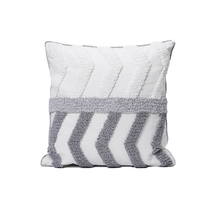 Geometric Woven Tufted Scatter Cushion - Arrow