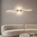 Eclipse Wave LED Wall Light – White 100cm