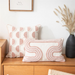 Cotton Candy Plush Scatter Cushion - Semicircle - Creative Living
