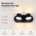 Black Memphis Duo Rotatable Wall Light from Creative Living