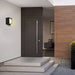 Outdoor Wall Mounted Light - Square Black - Creative Living