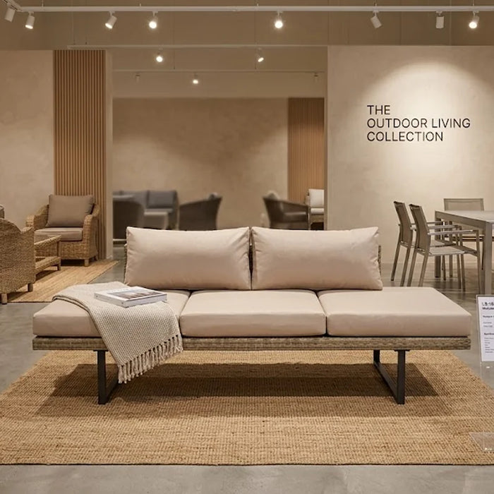Wicker Chaise Lounge - Showroom Demo #72