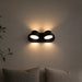 Black Memphis Duo Rotatable Wall Light from Creative Living