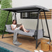 Avila Convertible Swing Daybed with Canopy-Creative Living