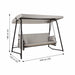 Avila Convertible Swing Daybed with Canopy-Creative Living