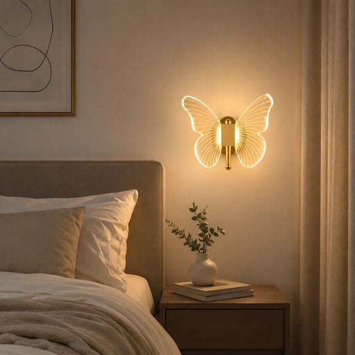 Scandinavian Design Butterfly LED Wall Lamp from Creative Living