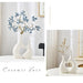 Beige Heart Shaped Vase Set - Creative Living