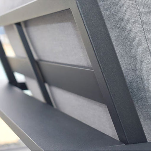 Coline 3 Seat Sofa Dark Charcoal-Creative Living
