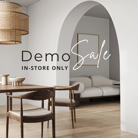 DEMO SALE ALERT - Up to 50% off selected demo pieces.