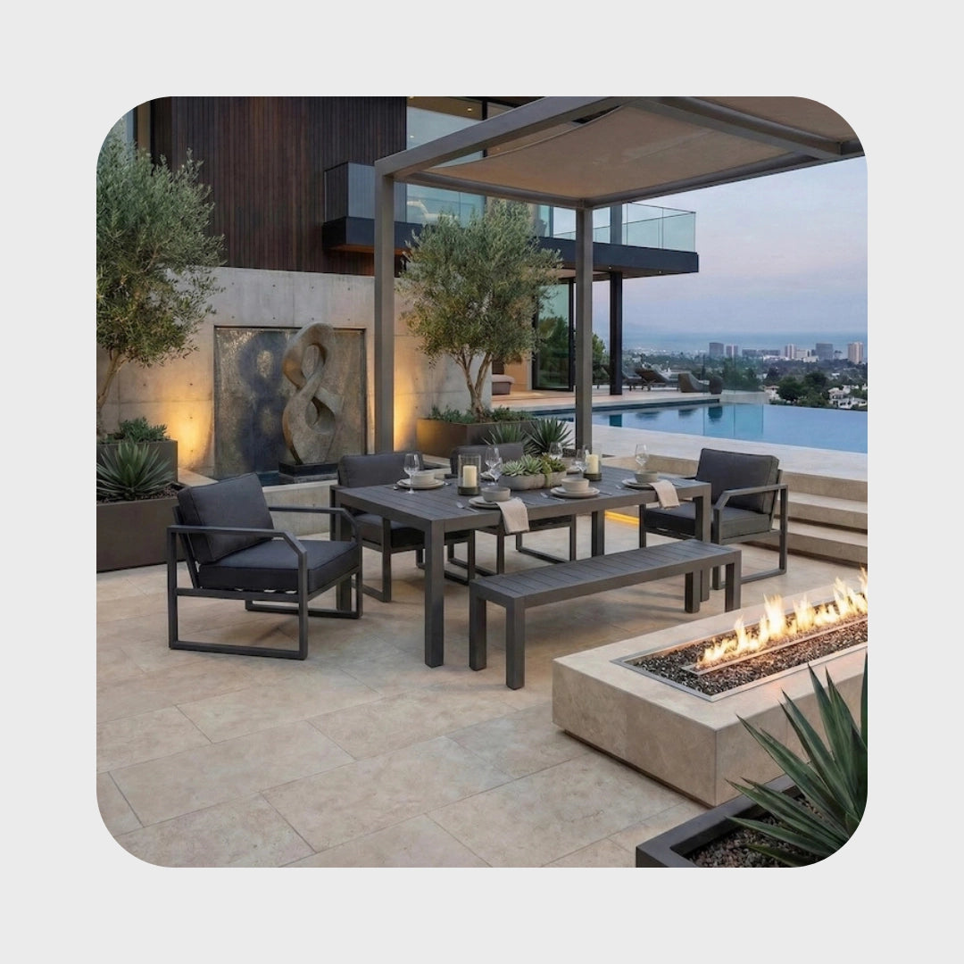 Shop Outdoor Dining Set in Creative Living - creative-living.co.za