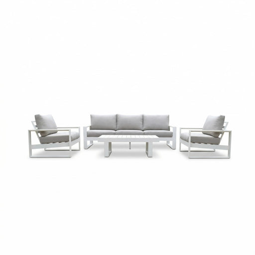 Coline 5 Seat Sofa Set White - Creative Living