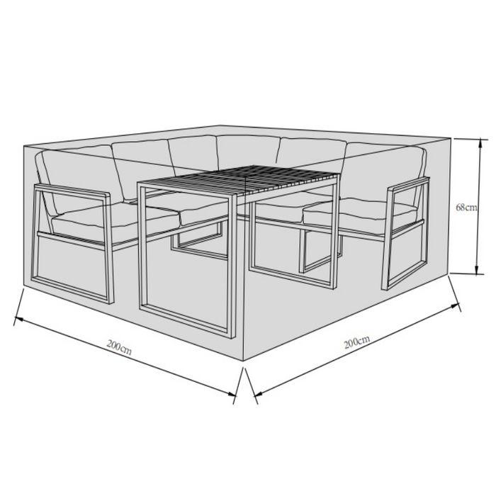Hanna Lounge Set measurements-Creative Living