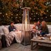 Stainless Steel Pyramid Gas Flame Patio HeaterCreative Living