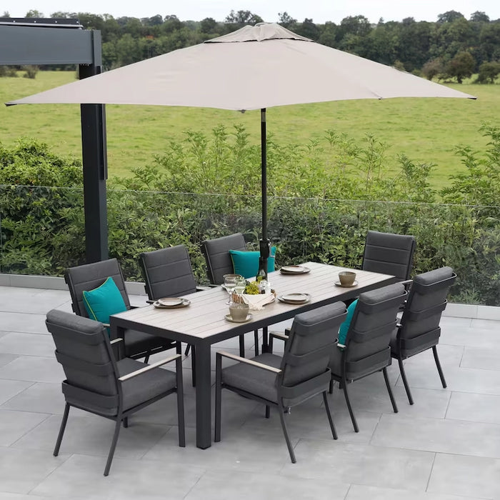 Mannington 8-seater Dining Set-Creative Living