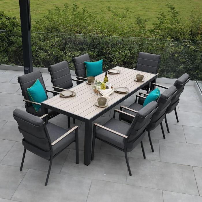 Mannington 8-seater Dining Set-Creative Living