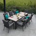 Mannington 8-seater Dining Set-Creative Living