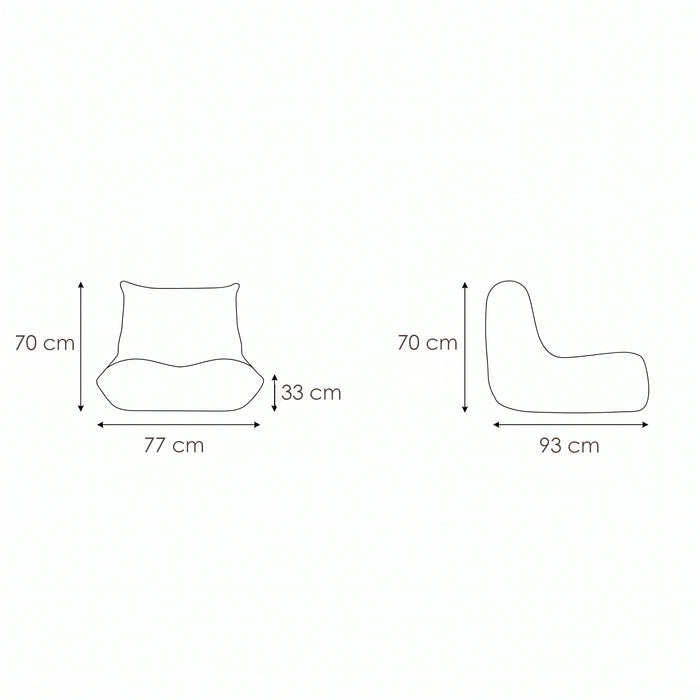 Marshmallow HD Minimalist Lounger
