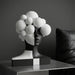 Abstract Black White Split Face Sculpture from Creative Living