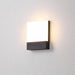 Lumi Square Outdoor Wall Light | Modern Wall Sconce Indoor & Outdoor from Creative Living