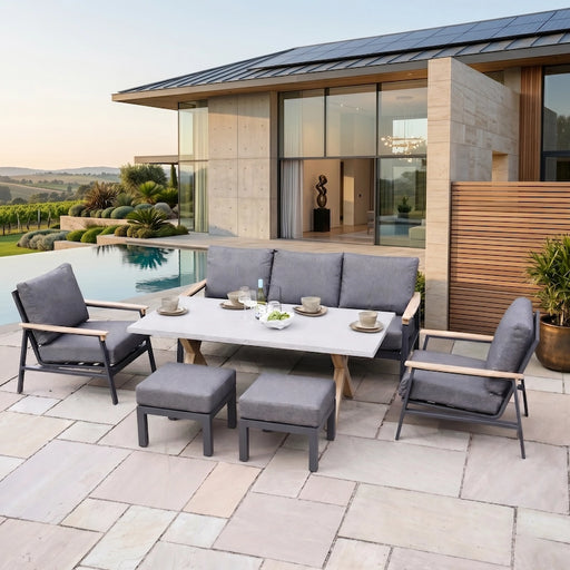 Polperro Lounge Dining Set-Creative Living