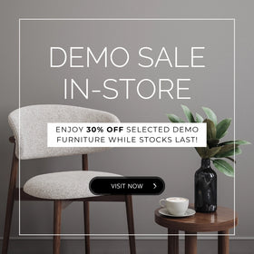 DEMO SALE ALERT - Up to 30% off selected demo pieces.