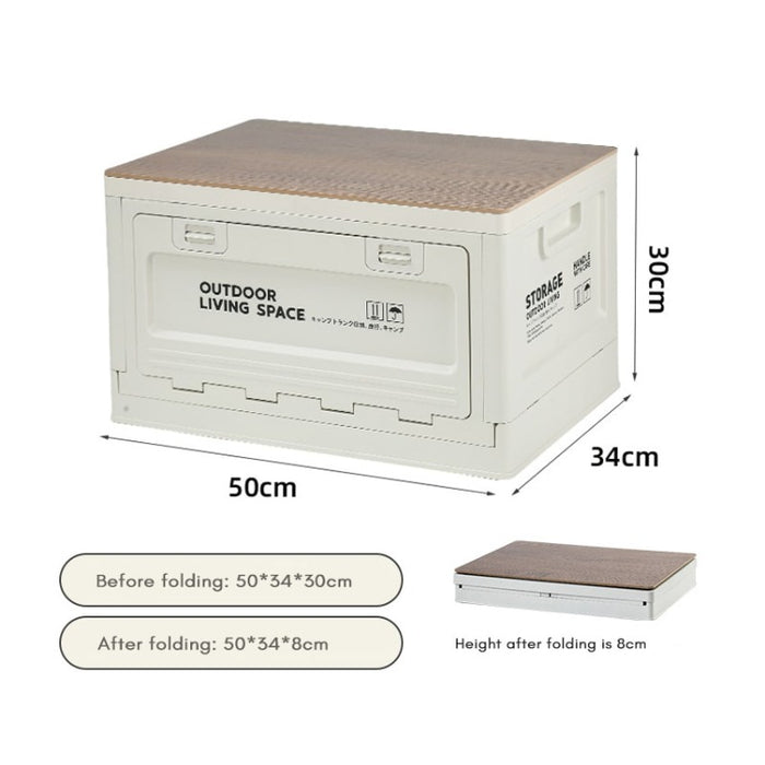 Stackable Camping Storage Box - Beige | Creative Living