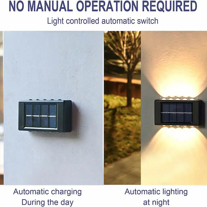 UP & Down Illuminate 10 LEDs Outdoor Light (Set of 2)