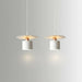 White Axis Cylinder Spotlight Pendant Set of 2 by Creative Living