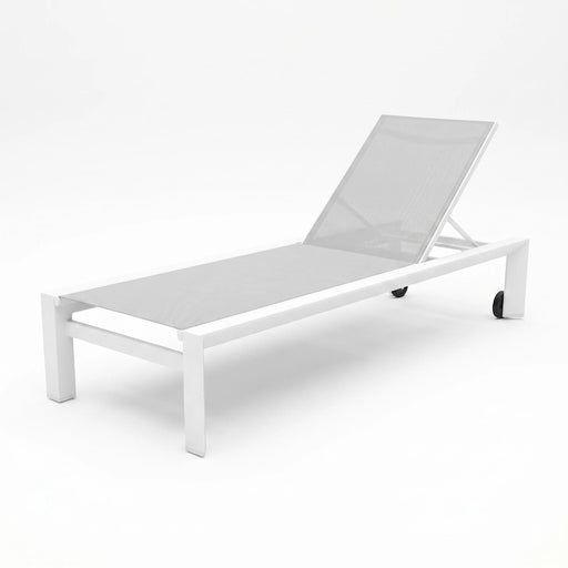  Amalfi Sunlounger White - Creative Living