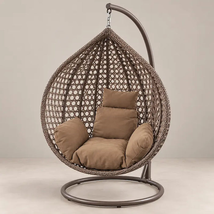 Daydreamer Hanging Chair Brown-Creative Living