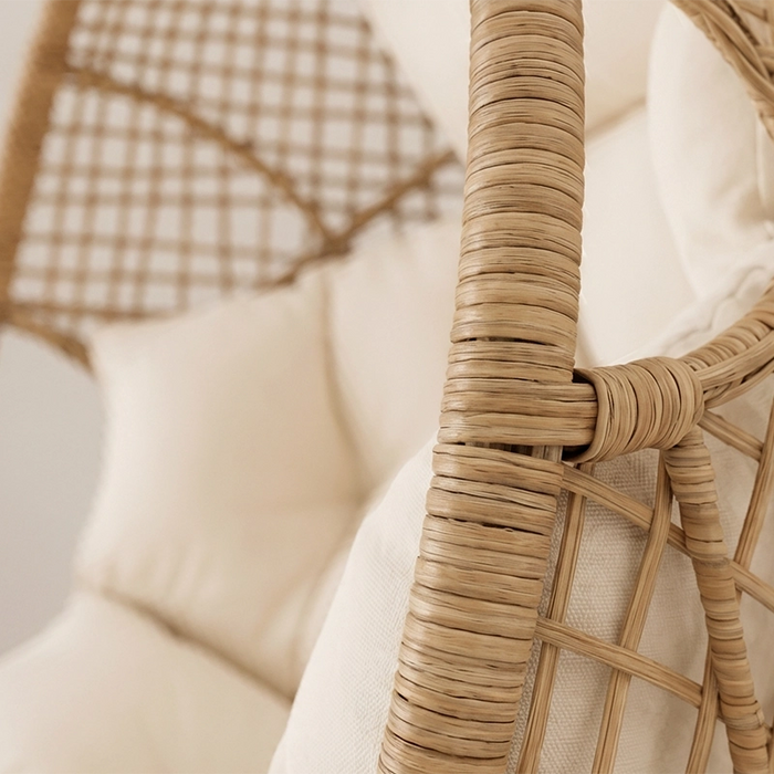 Charlotte Egg Chair Natural-Creative Living