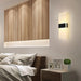 Modern Rectangle LED Sconce Lamp - Brushed Black - Creative Living
