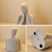Ceramic Family Statue Set - Reading & Thinking - Creative Living