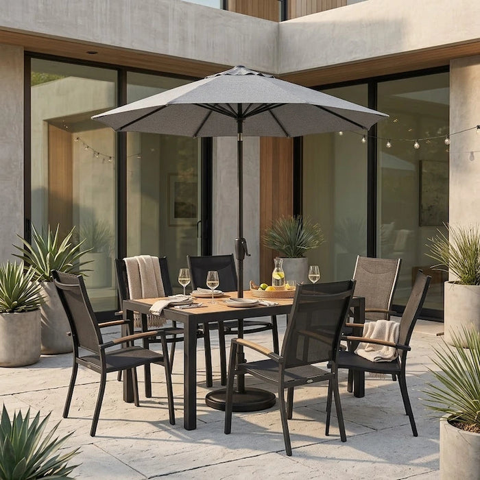 Roma 6-seater Dining Set-Creative Living
