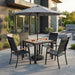 Roma 4-seater Dining Set-Creative Living